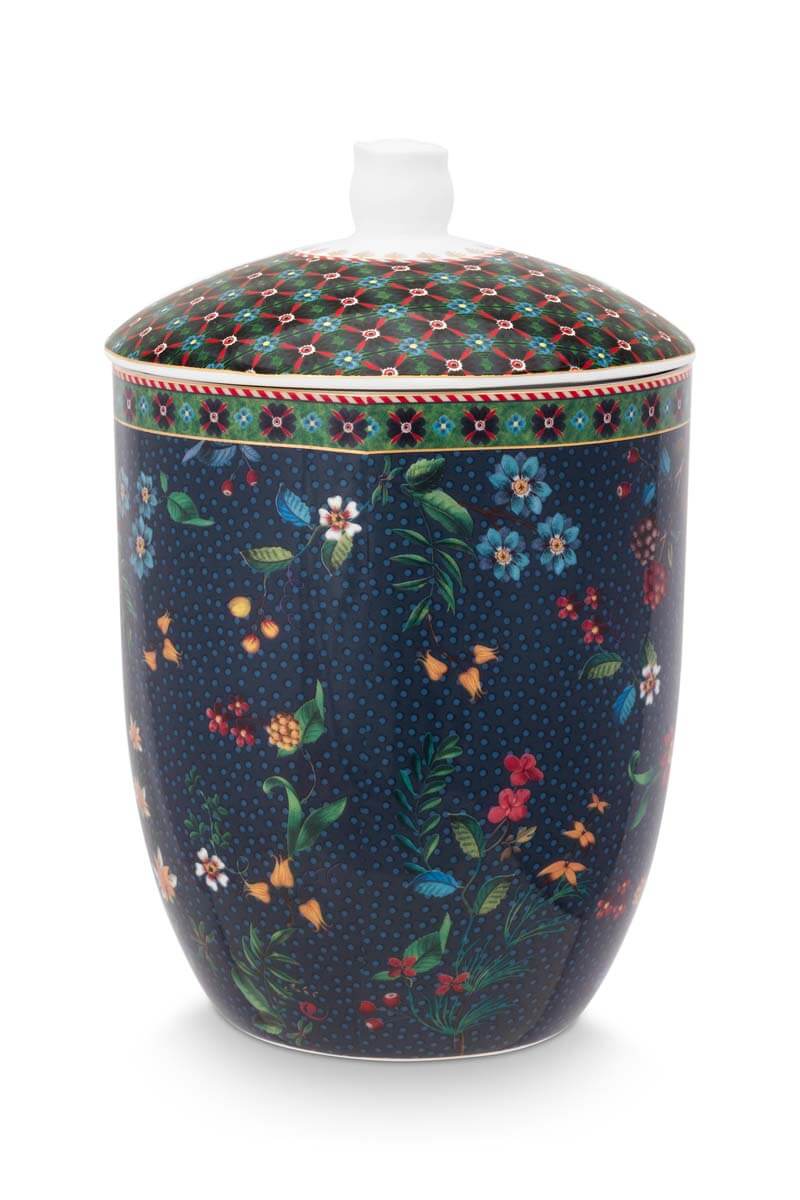 Pojemnik / szkatuła Berry Blues Blue PiP Studio, 1500 ml