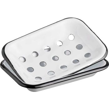 Mydelniczka emaliowana podwójna Ib Laursen