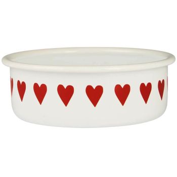 Miseczka emaliowana w serca Ib laursen, 500 ml