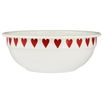 Miska emaliowana w serca Ib laursen, 1000 ml