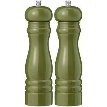 Zestaw młynków do soli/pieprzu olive green Ib Laursen, 2 szt.
