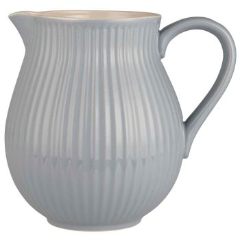Dzbanek Mynte French Grey karbowany Ib Laursen, 2000 ml