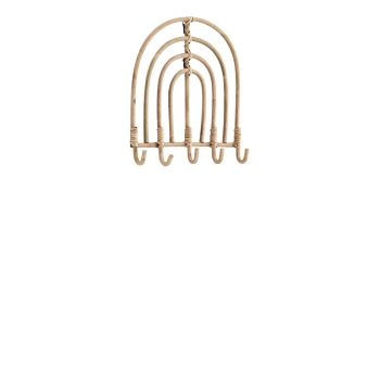 Wieszak rattanowy Madam Stoltz, 40 cm