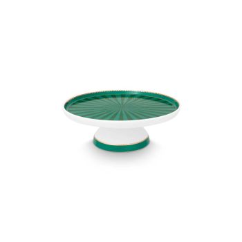 Patera Love Birds Stripes Emerald-Green PiP Studio, 24 cm