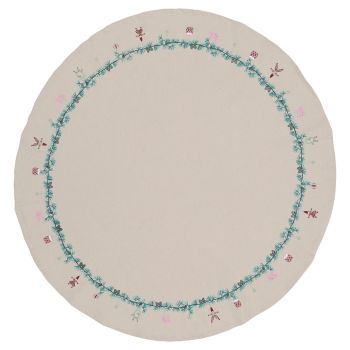 Obrus bawełniany Juana Sand Green Gate, 100 cm