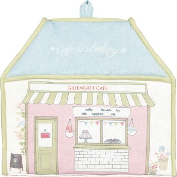 Ocieplacz na dzbanek do herbaty Josefina White Green Gate