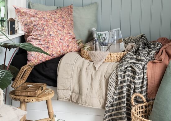 bawełniane koce i pledy