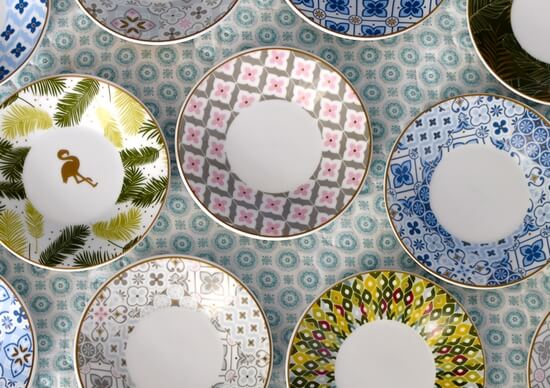 oferta talerzy z wzorami