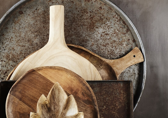 zestaw nowoczesnych desek