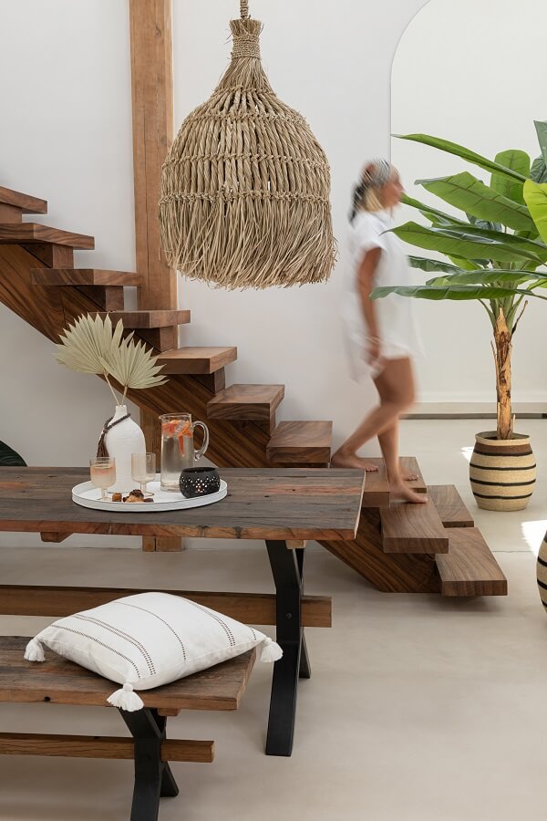 Wnętrze w stylu boho Przykład stylu boho