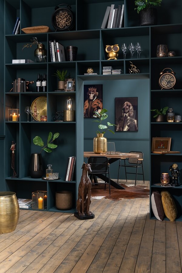 Wnętrze glamour Przykład stylu glamour